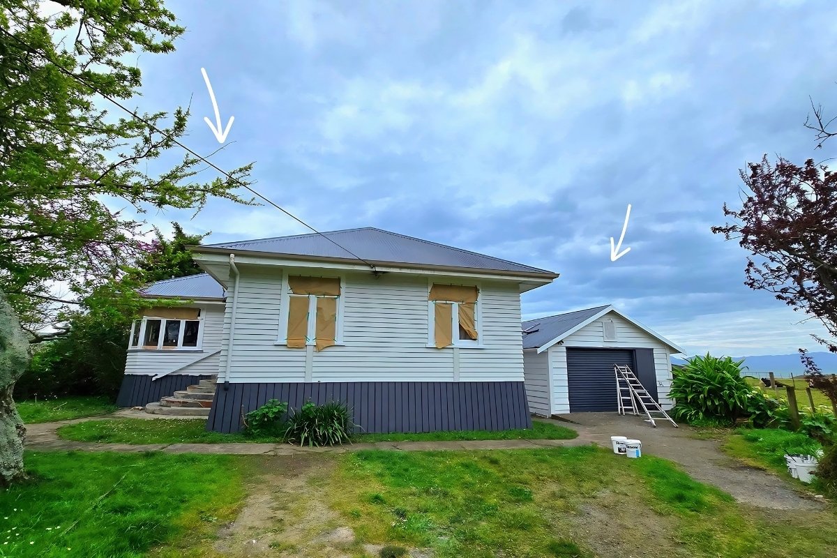 Exterior painting service
